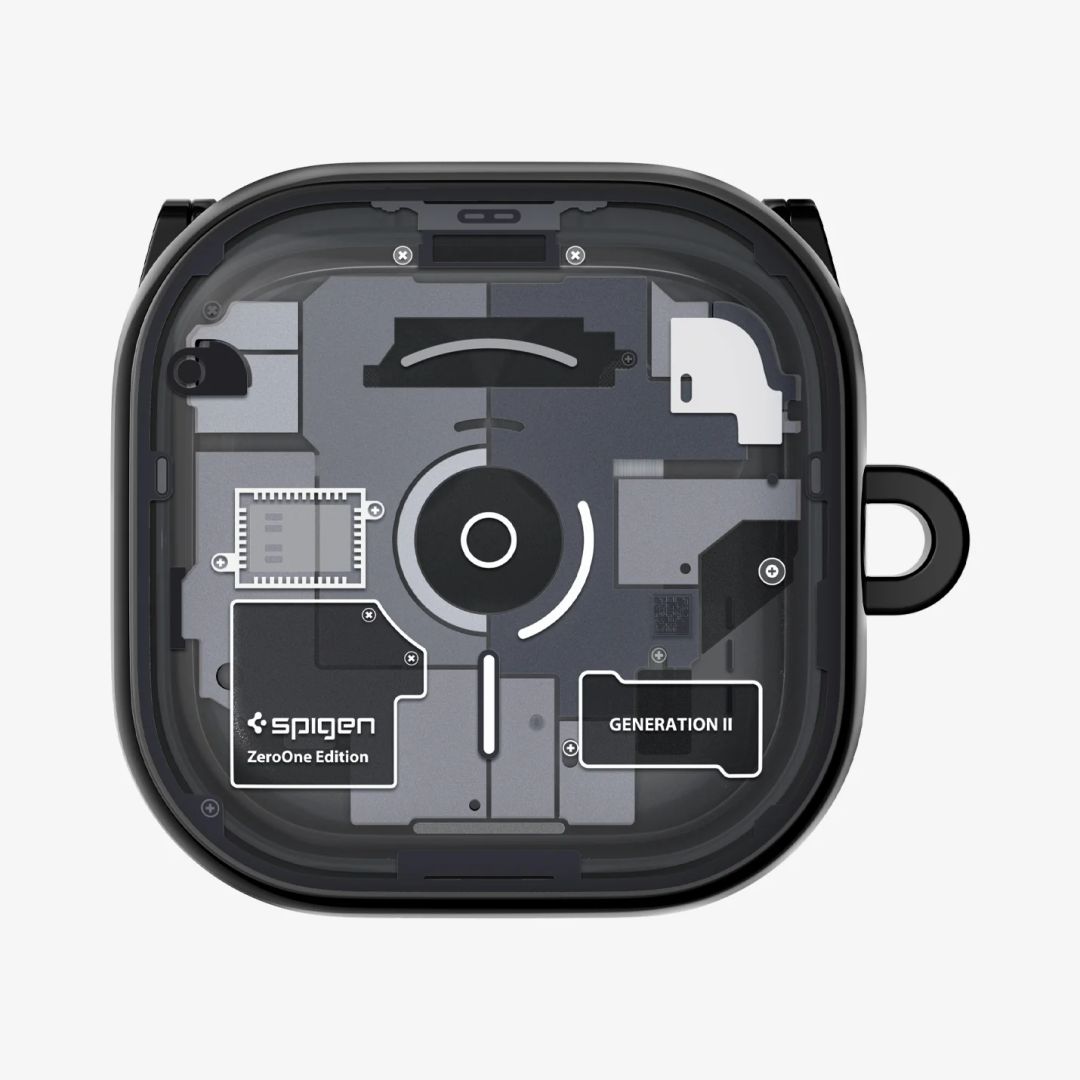 Spigen Ultra Hybrid case for Samsung Galaxy Buds 4 Pro/4 zero One Black