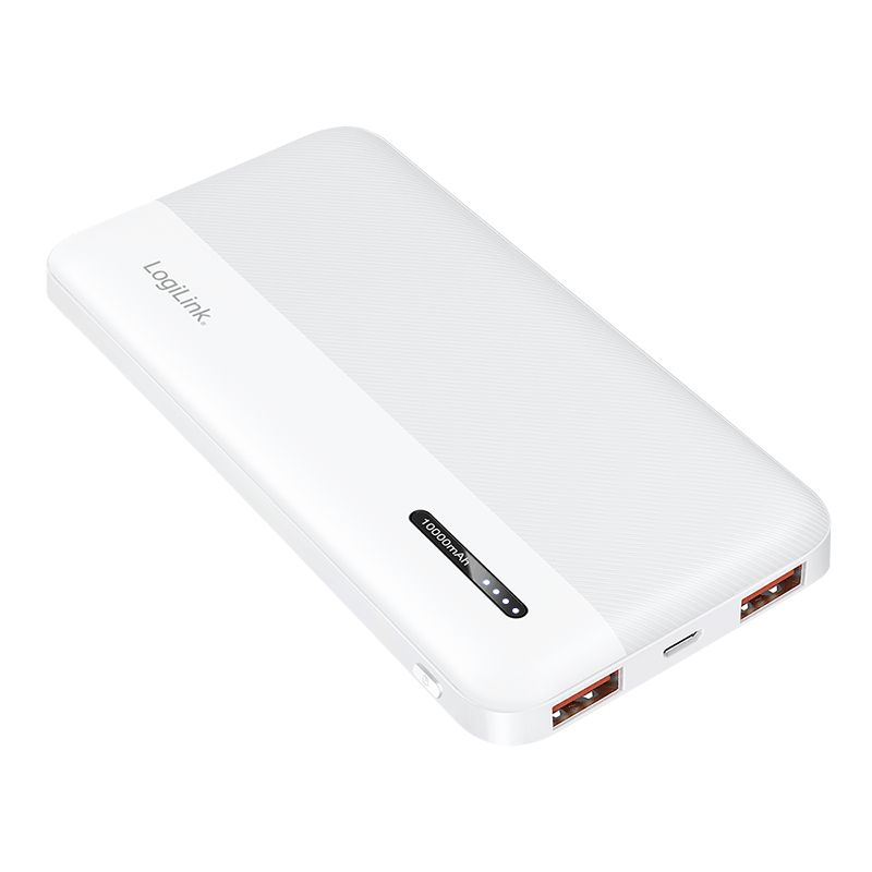 Logilink LiPo 10000mAh PowerBank White