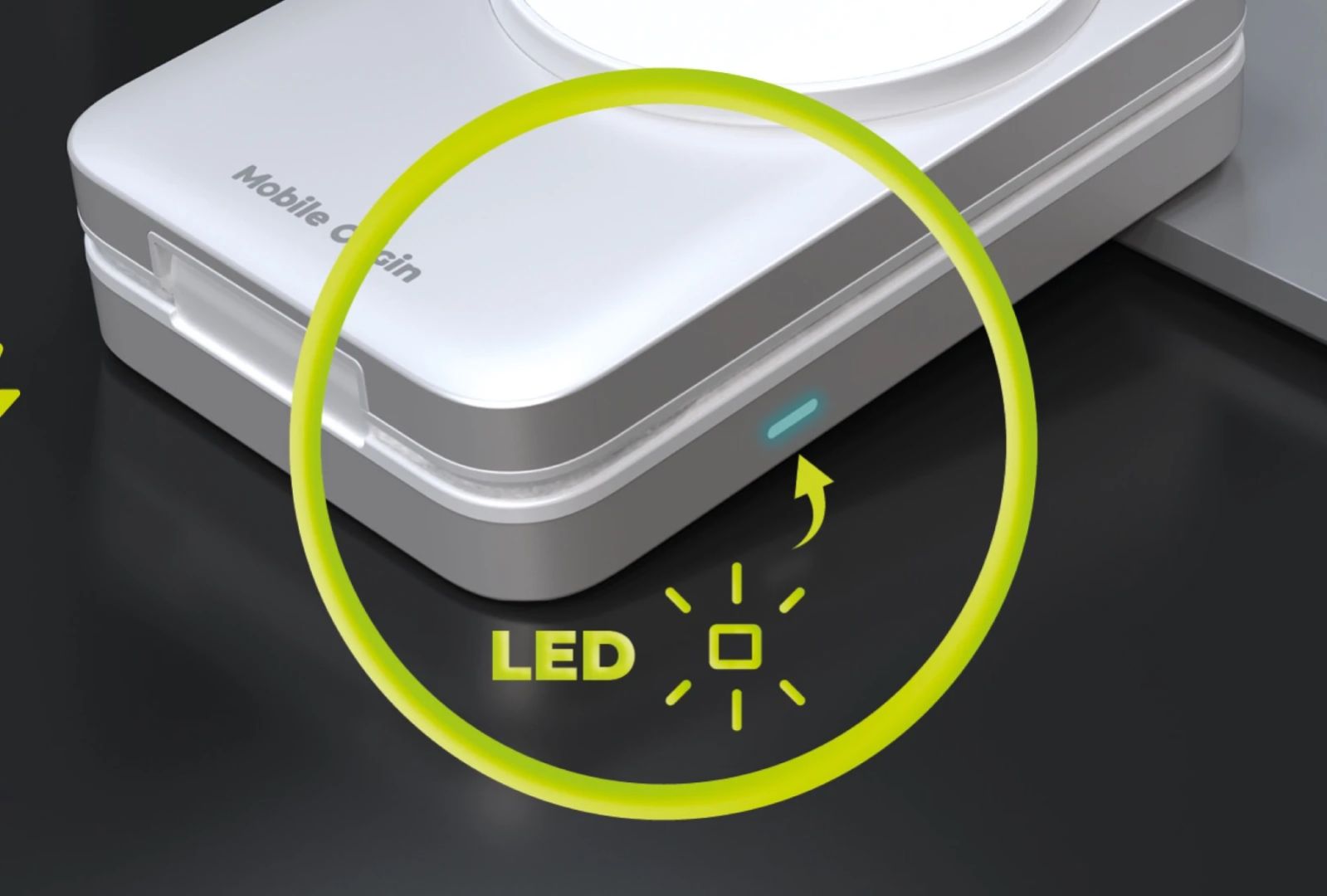 Mobile Origin 3in1 Qi2 MagSafe Compatible Foldable Charging Stand 25W PW35 Silver