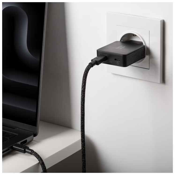 Native Union Pocket GaN Charger 2xUSB-C PD 65W Black