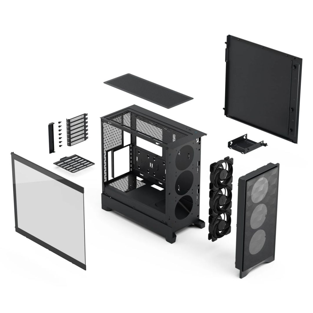 Fractal Design Pop 2 Air Tempered Glass Black 