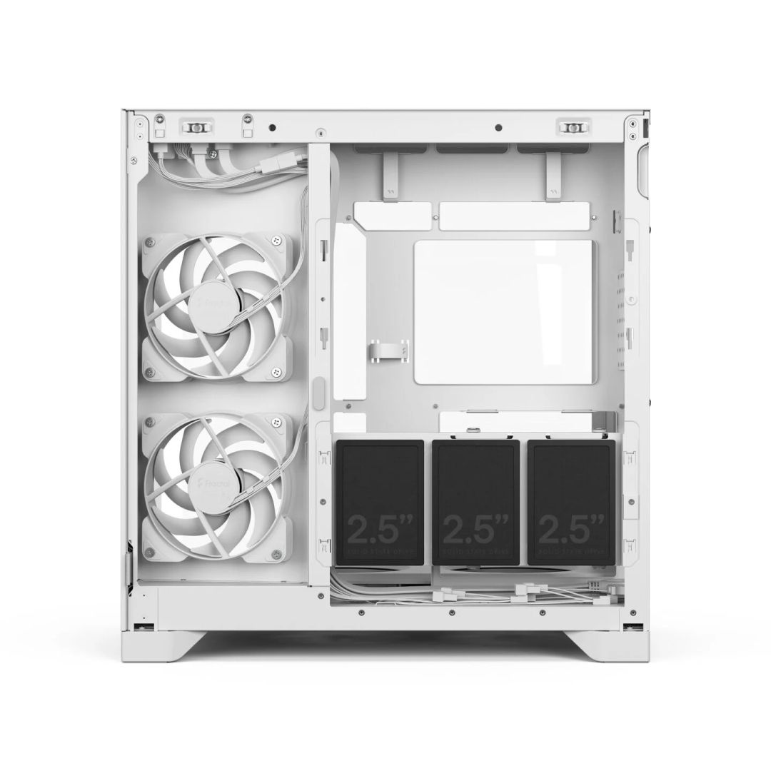 Fractal Design Pop 2 Vision RGB Tempered Glass White