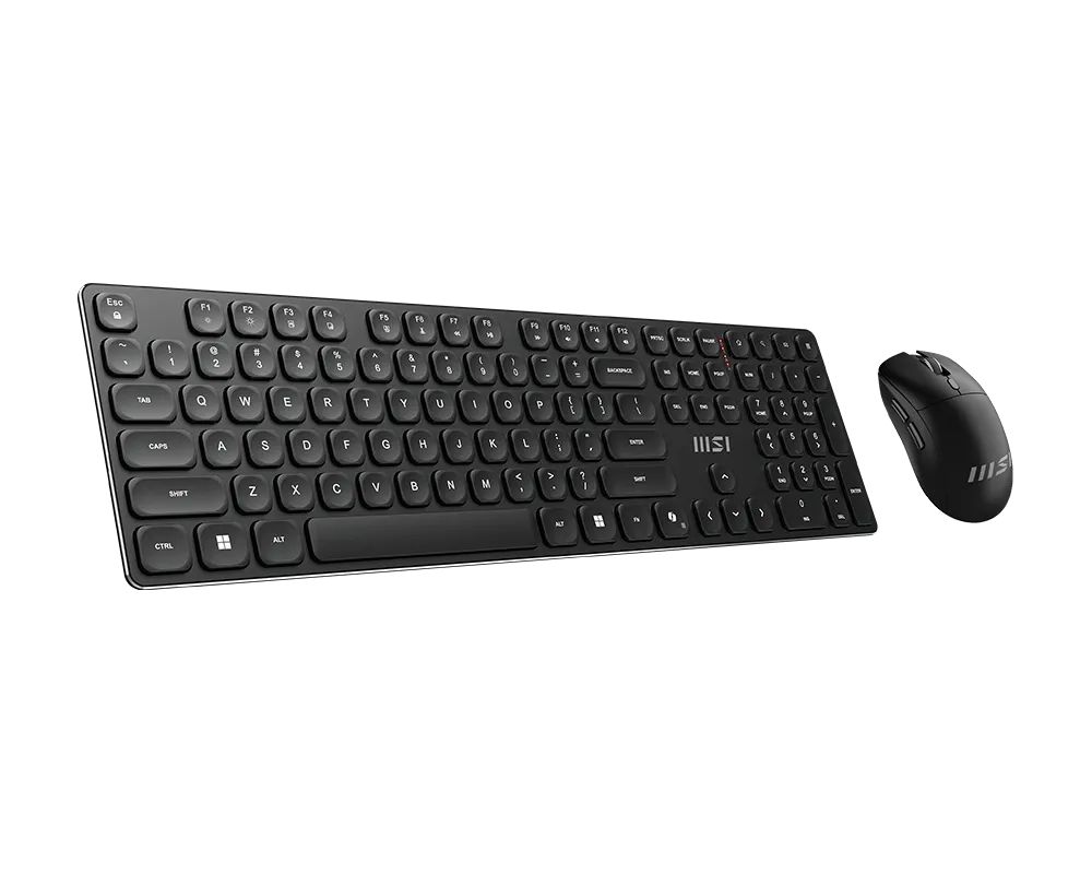 Msi FORGE K210 Wireless Keyboard Combo Black US