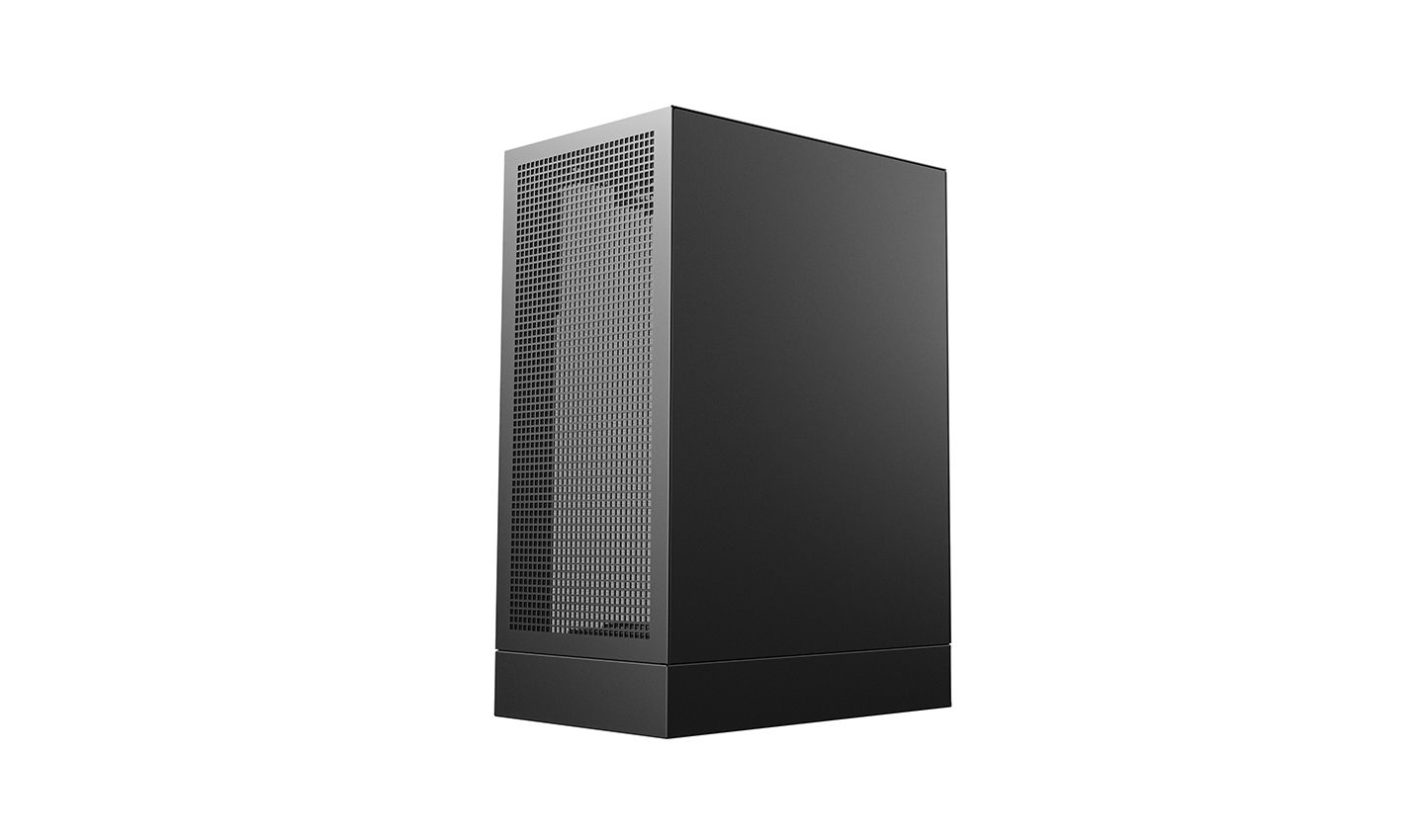DeepCool CH170 Plus Tempered Glass Black