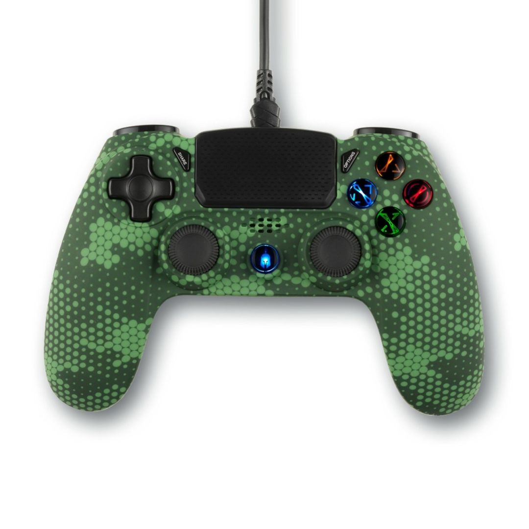 Spartan Gear Hoplite 2 Wired Gamepad Green Camo (PS4)