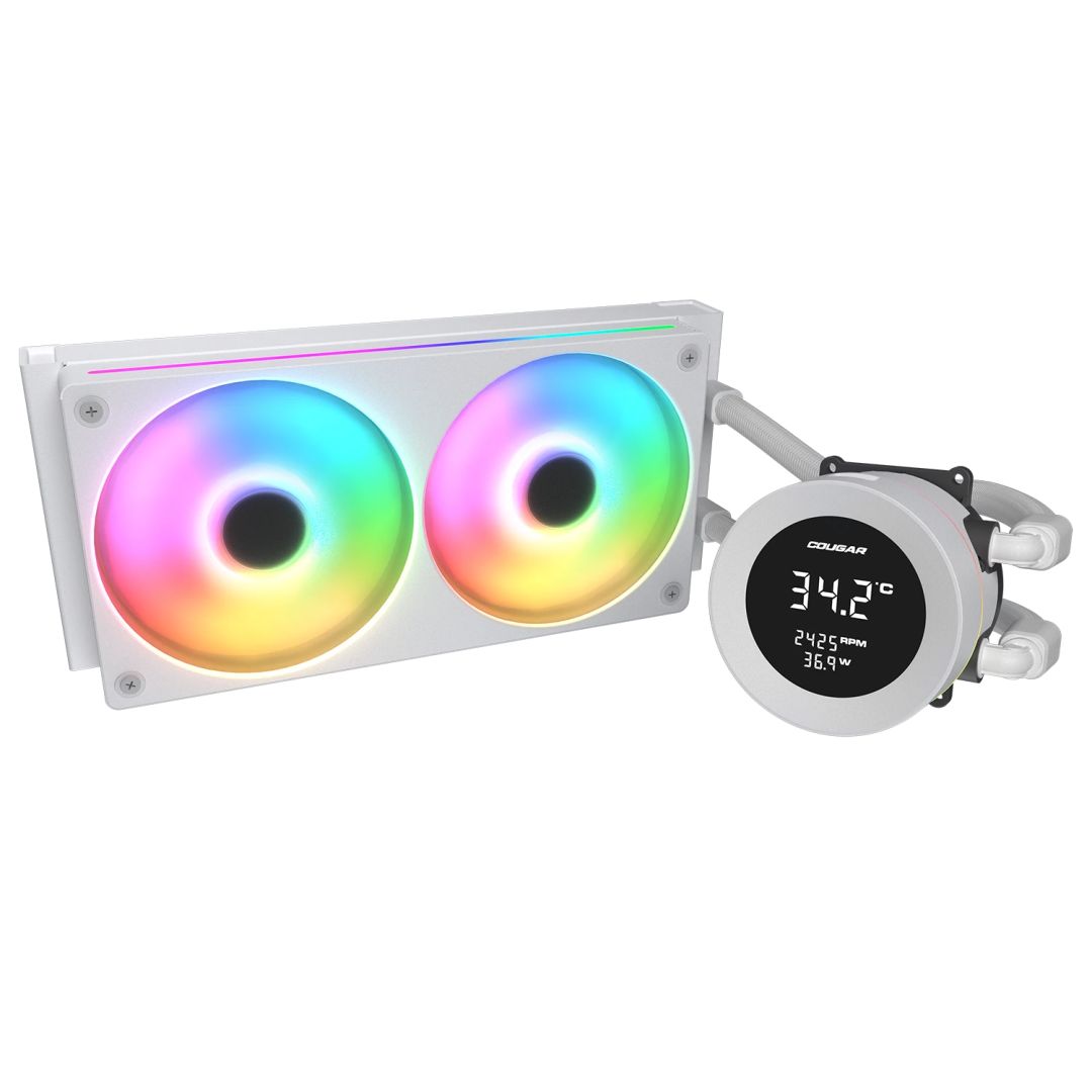 Cougar Poseidon Vistek 240 ARGB White