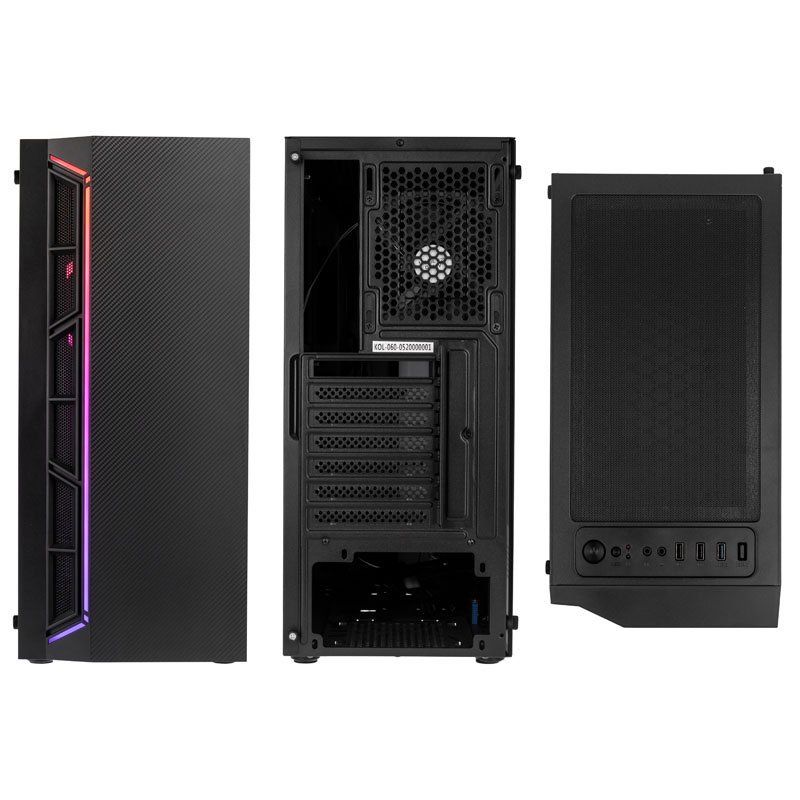 Kolink Inspire K7 ARGB Tempered Glass Black