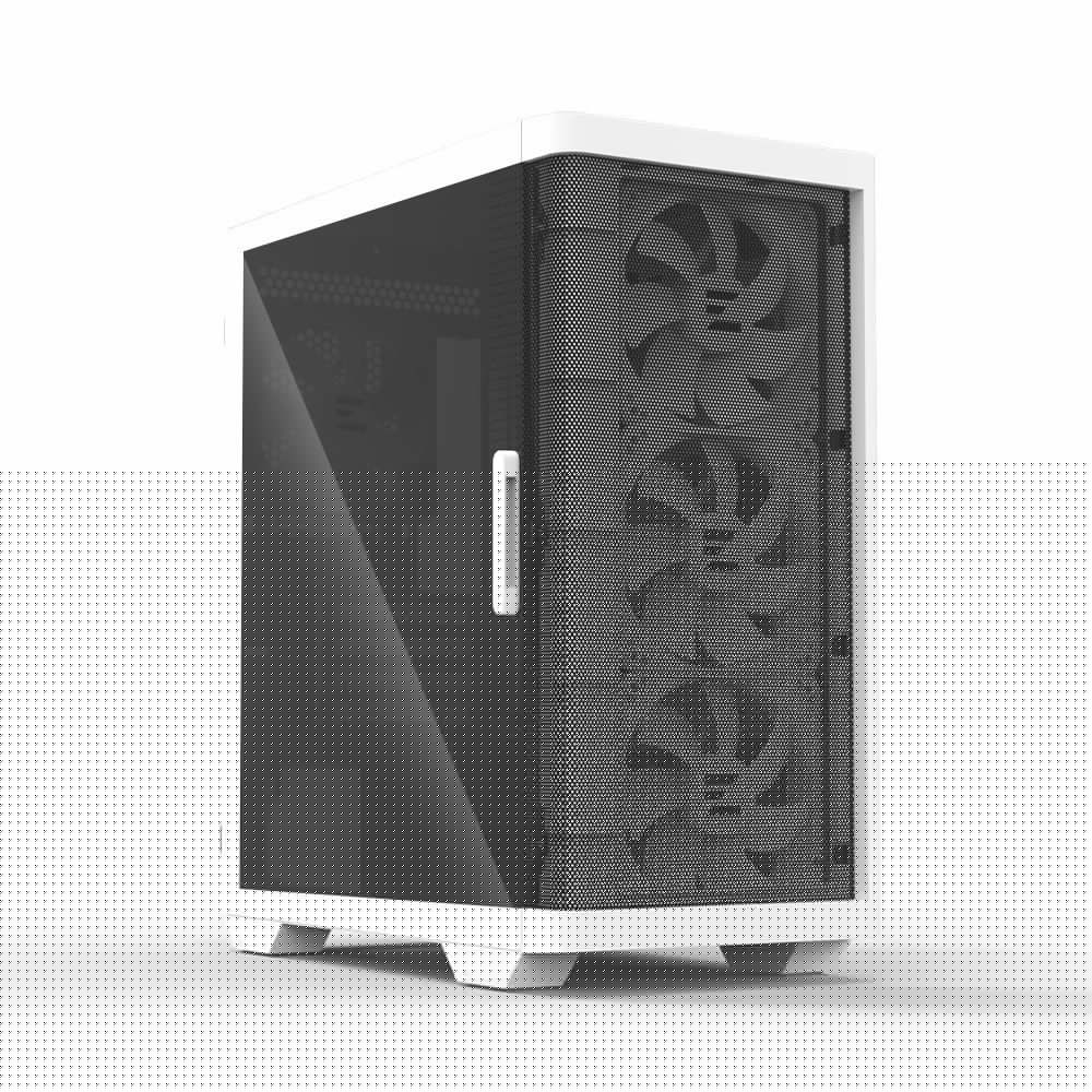Zalman M4 Tempered Glass White