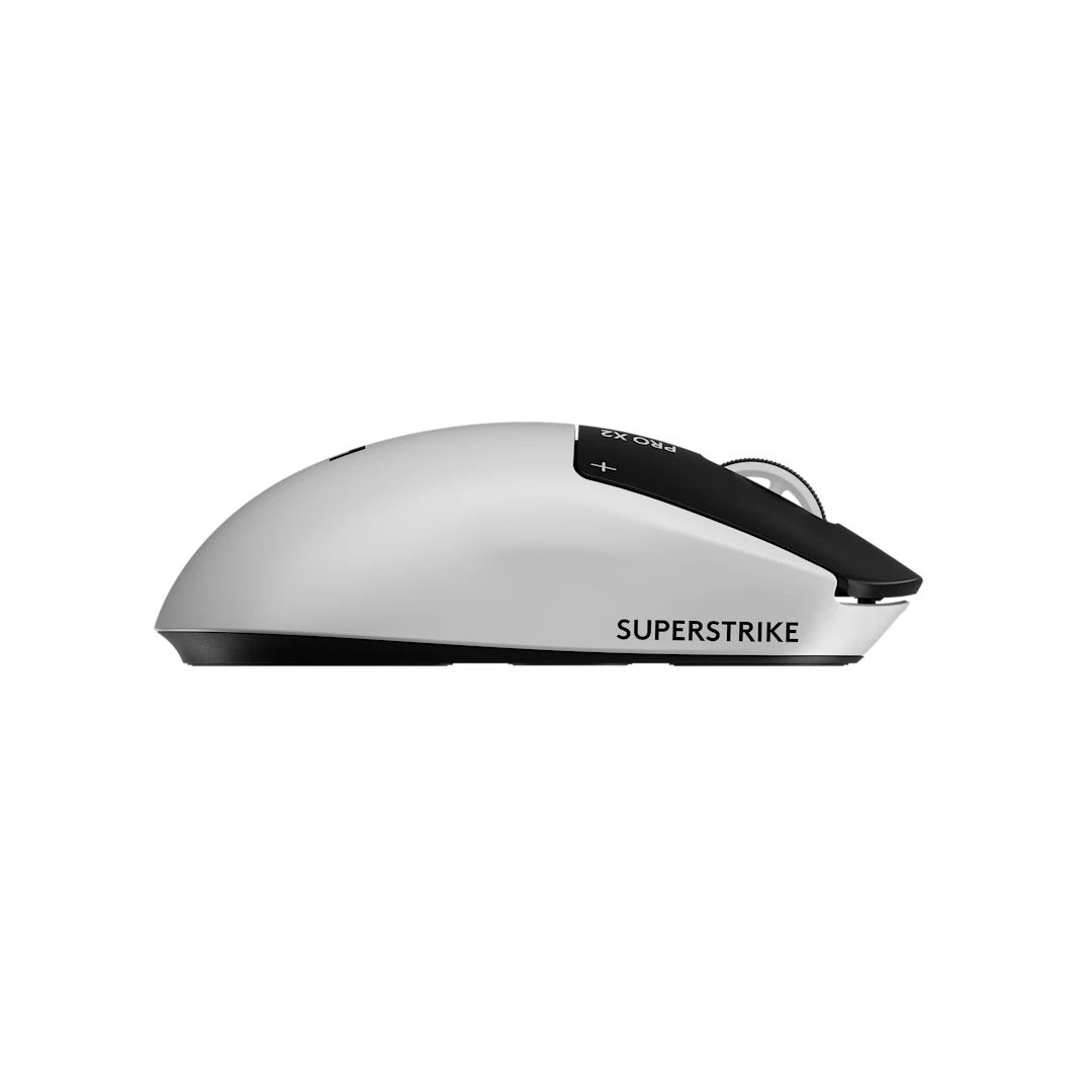 Logitech G Pro X2 Superstrike Wireless Gaming Mouse White/Black