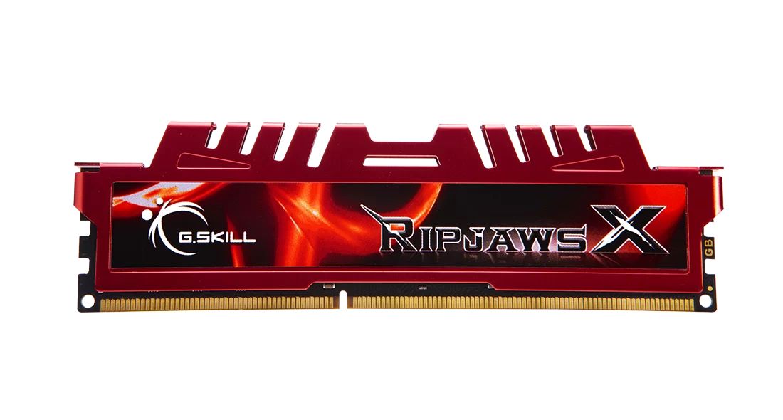 G.SKILL 16GB DDR3 1600MHz Kit(4x4GB) RipjawsX Red