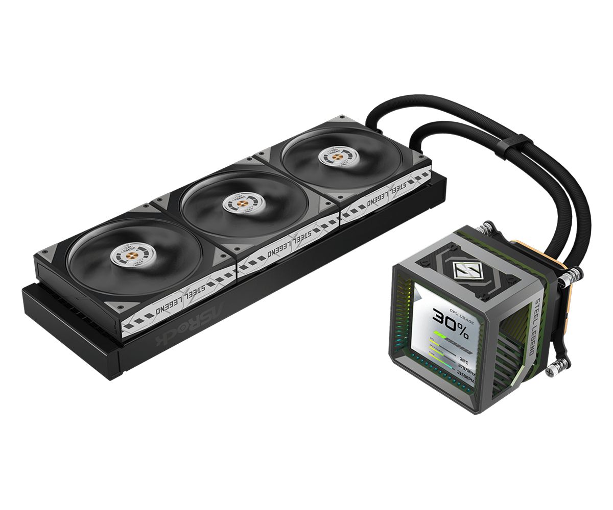 ASRock Steel Legend Dark 360 LCD