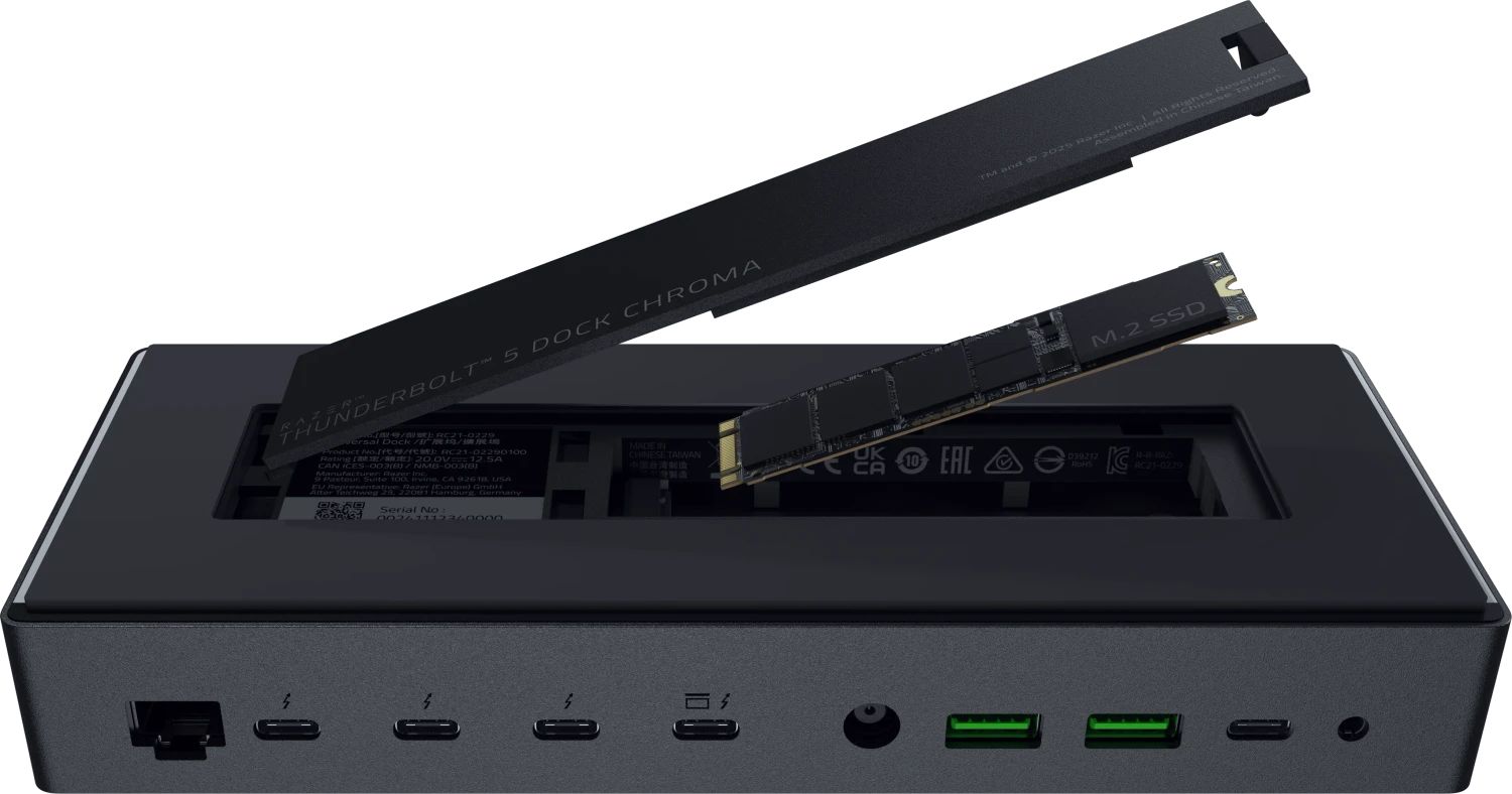 Razer Thunderbolt 5 Dock Chroma Black