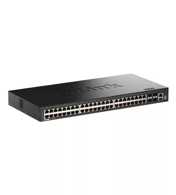 D-Link DGS-1530-52/E 48-Port Gigabit Stackable Smart Managed Switch
