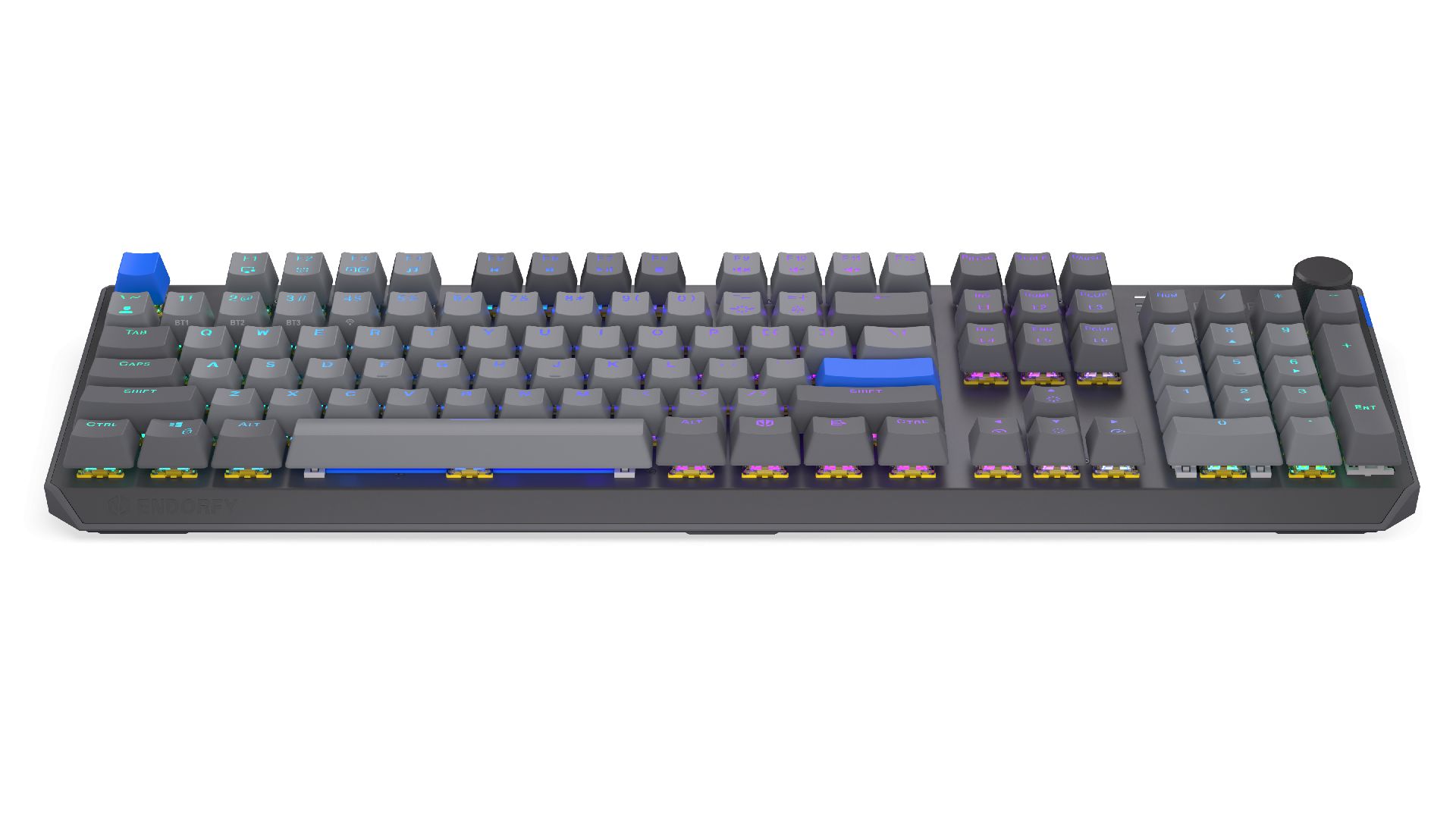 Endorfy Thock V2 Wireless Bluetooth Keyboard Grey US