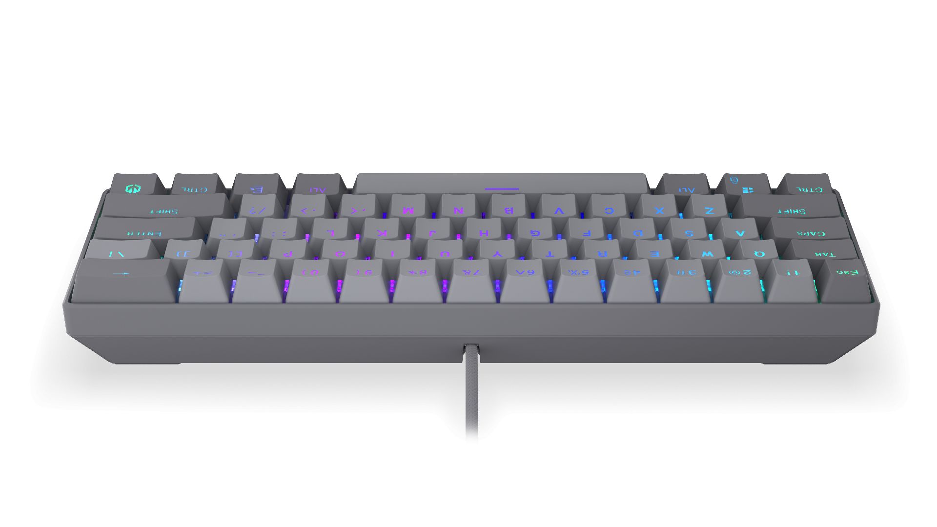 Endorfy Thock V2 Compact Red Switch Mechanical Keyboard Grey US