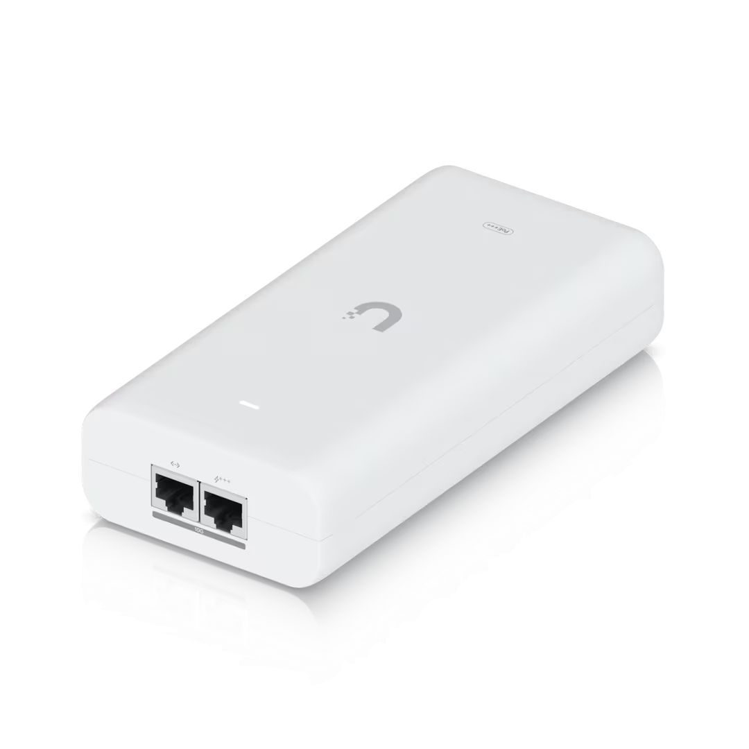 Ubiquiti UniFi 10G PoE+++ Adapter (90W) White