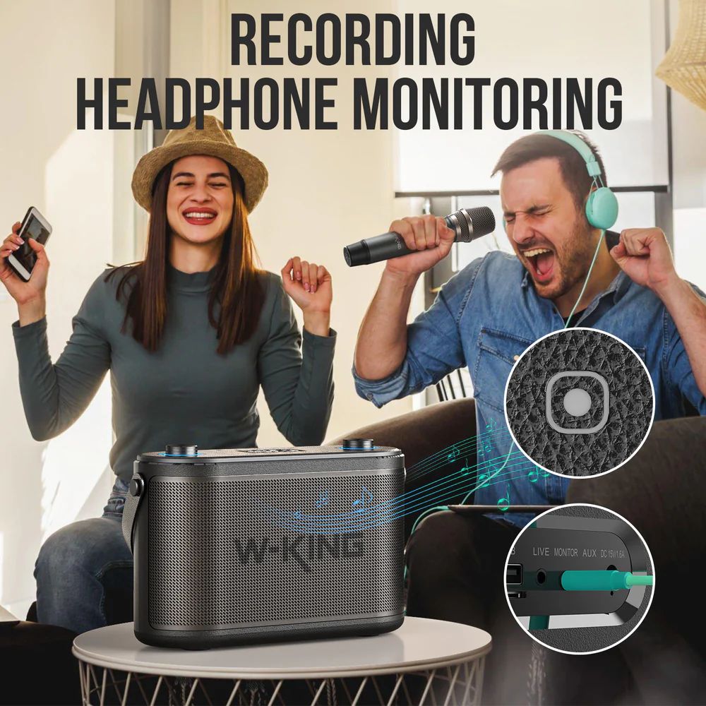 W-King H10 Bluetooth Speaker Black