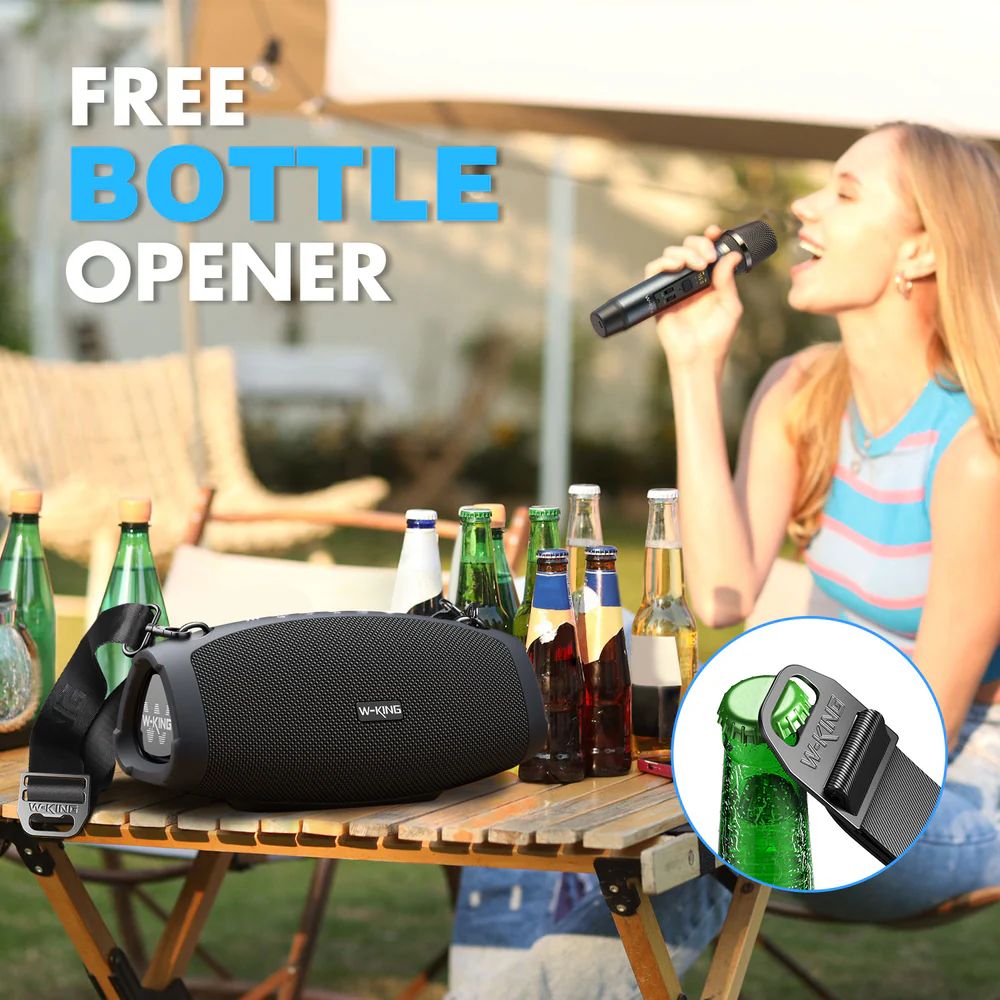 W-King X10 Bluetooth Speaker Black