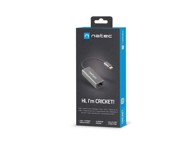 natec Cricket Black