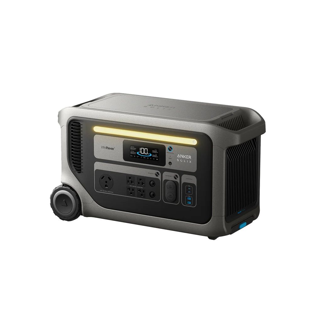 ANKER SOLIX F3000 3072Wh Powerstation Black