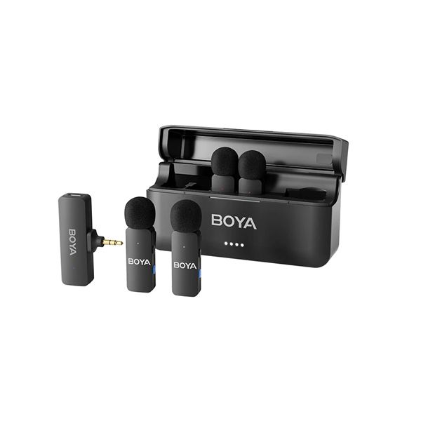 BOYA BY-V4 Wireless Microphone Black