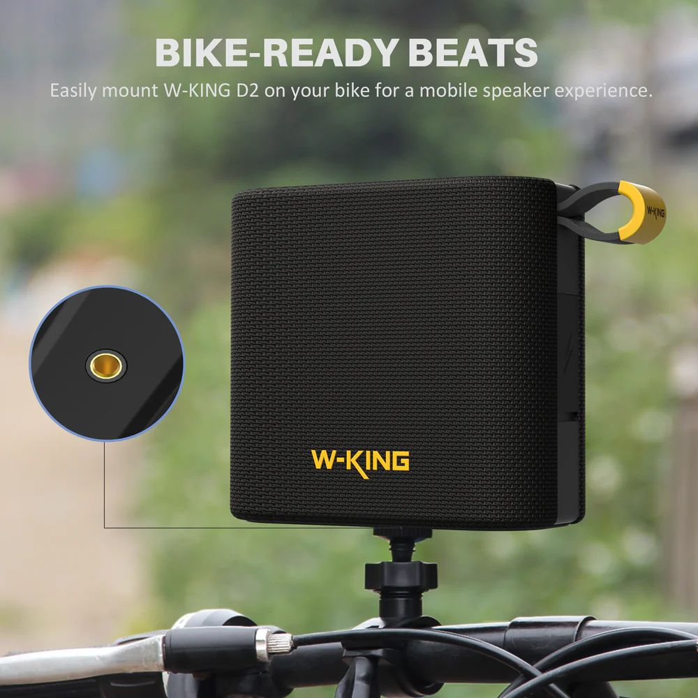 W-King D2 Bluetooth Speaker Black