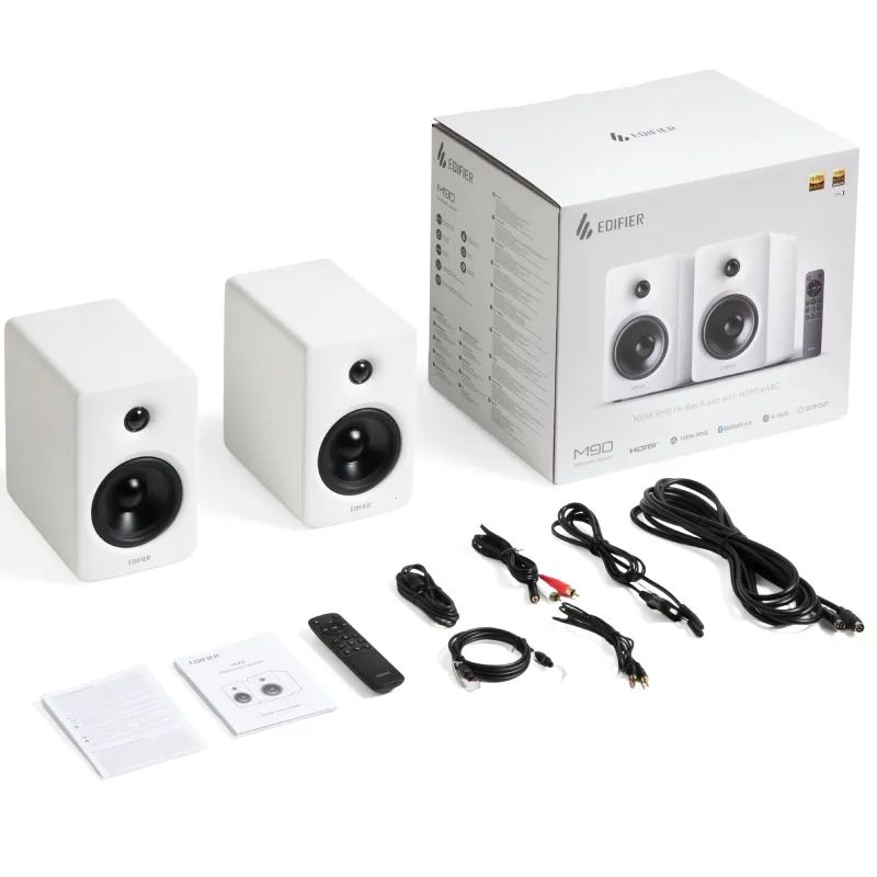 Edifier M90 Compact Active Speaker White