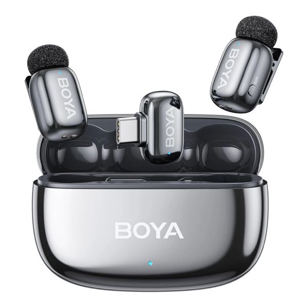 BOYA MINI 2-02 Wireless Microphone Space Gray