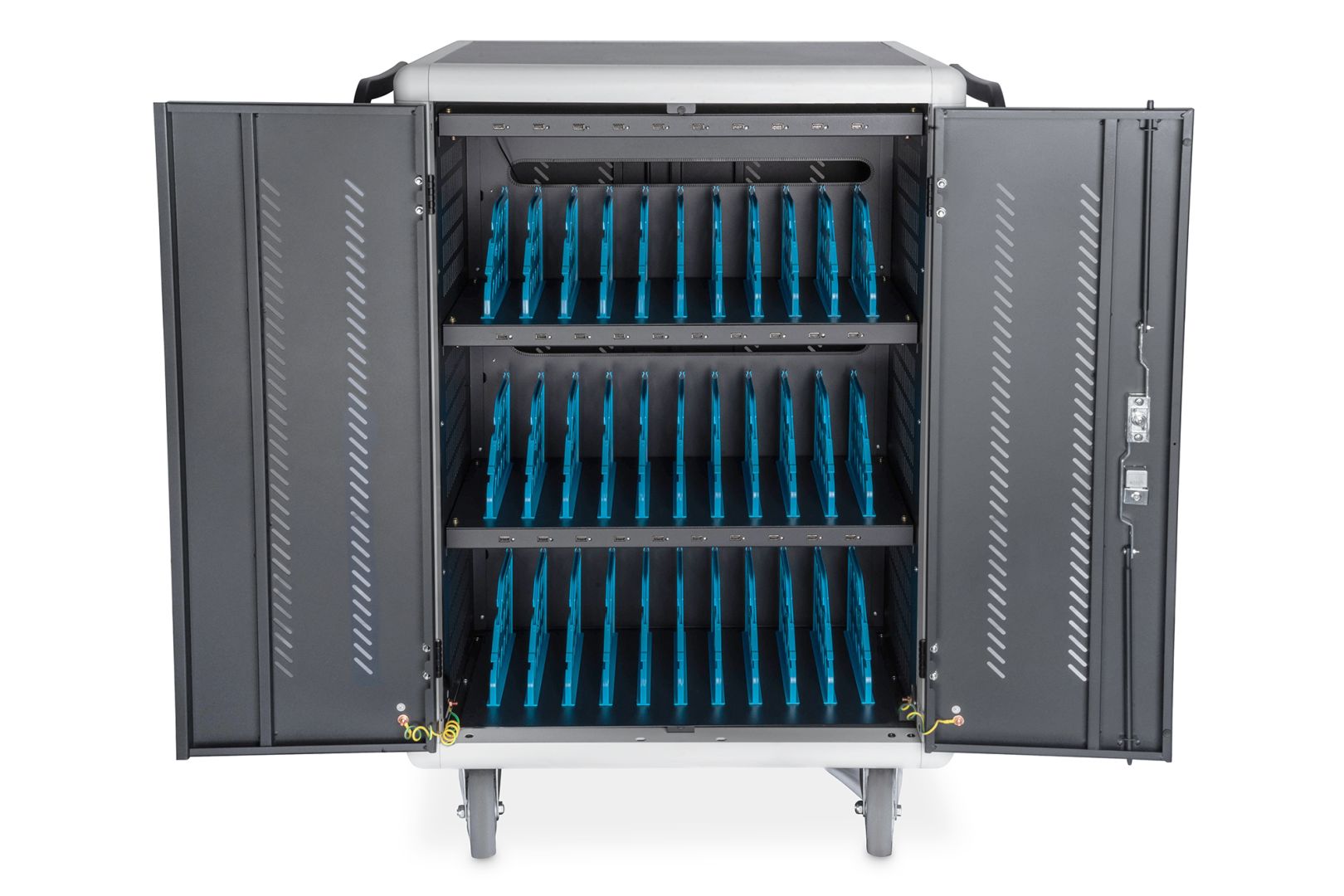 Digitus DN-45005 Mobile charging cabinet Grey