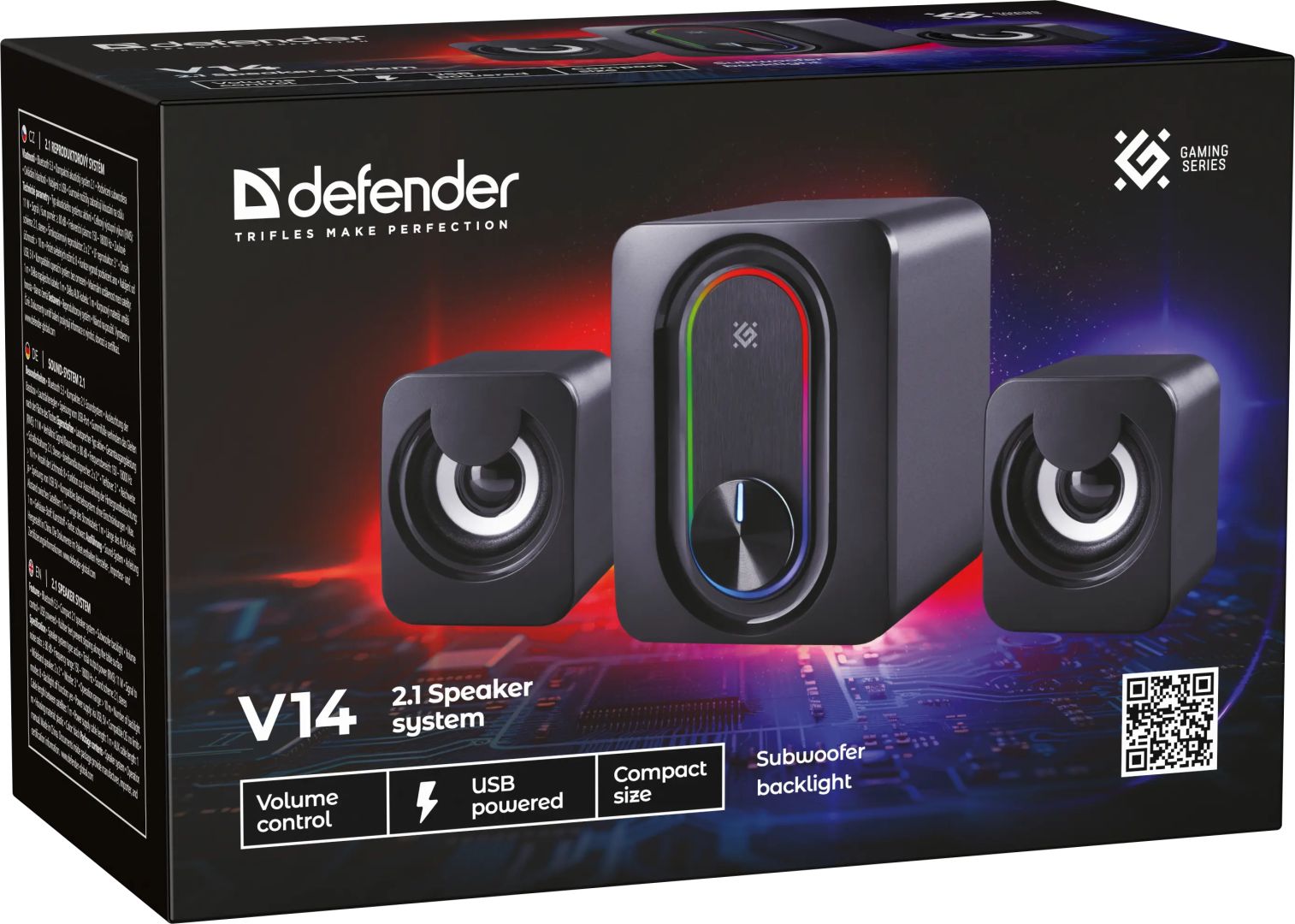 Defender V14 2.1 Speaker Black