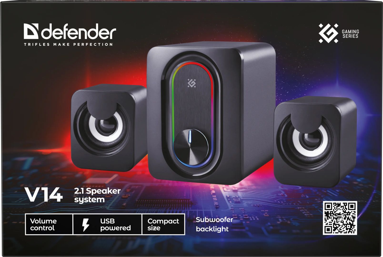 Defender V14 2.1 Speaker Black