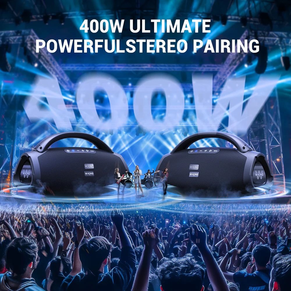 W-King X20 Bluetooth Speaker Black