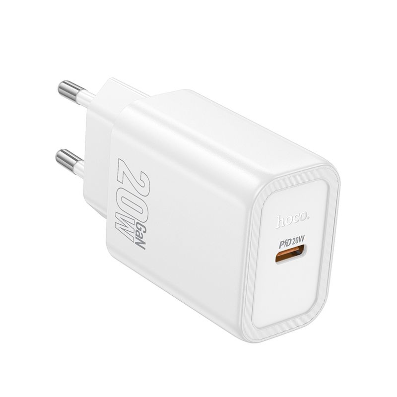 Hoco N60 Gentle USB-C PD20W charger White