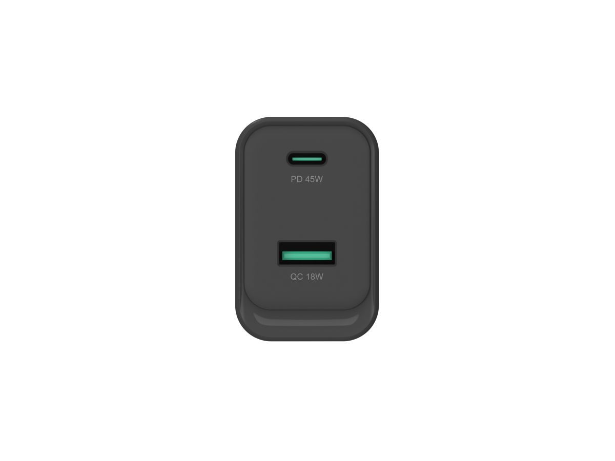 Conceptronic  ALTHEA20B45 2-Port 45W GaN USB PD Charger