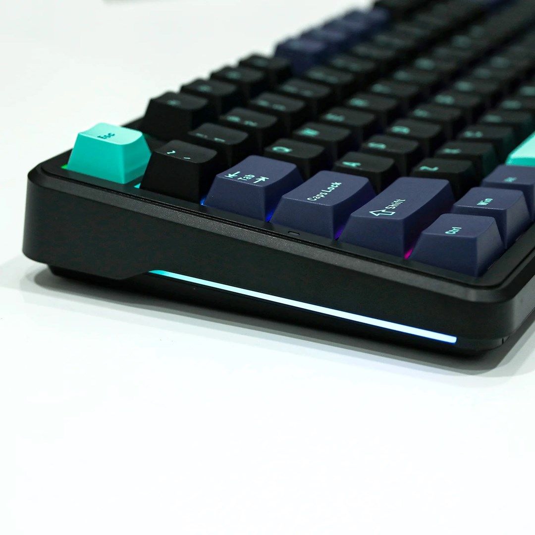 Aula F87 Pro Gasket Gaming Wireless Bluetooth Mechanical Keyboard Black/Blue US