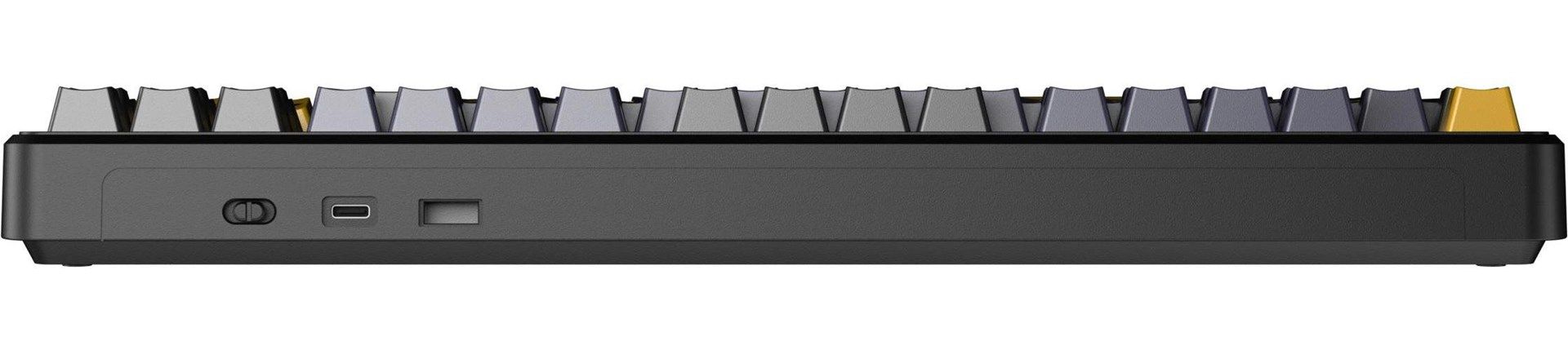 Aula F87 Gasket Gaming Wireless Bluetooth Mechanical Keyboard Black/Yellow US
