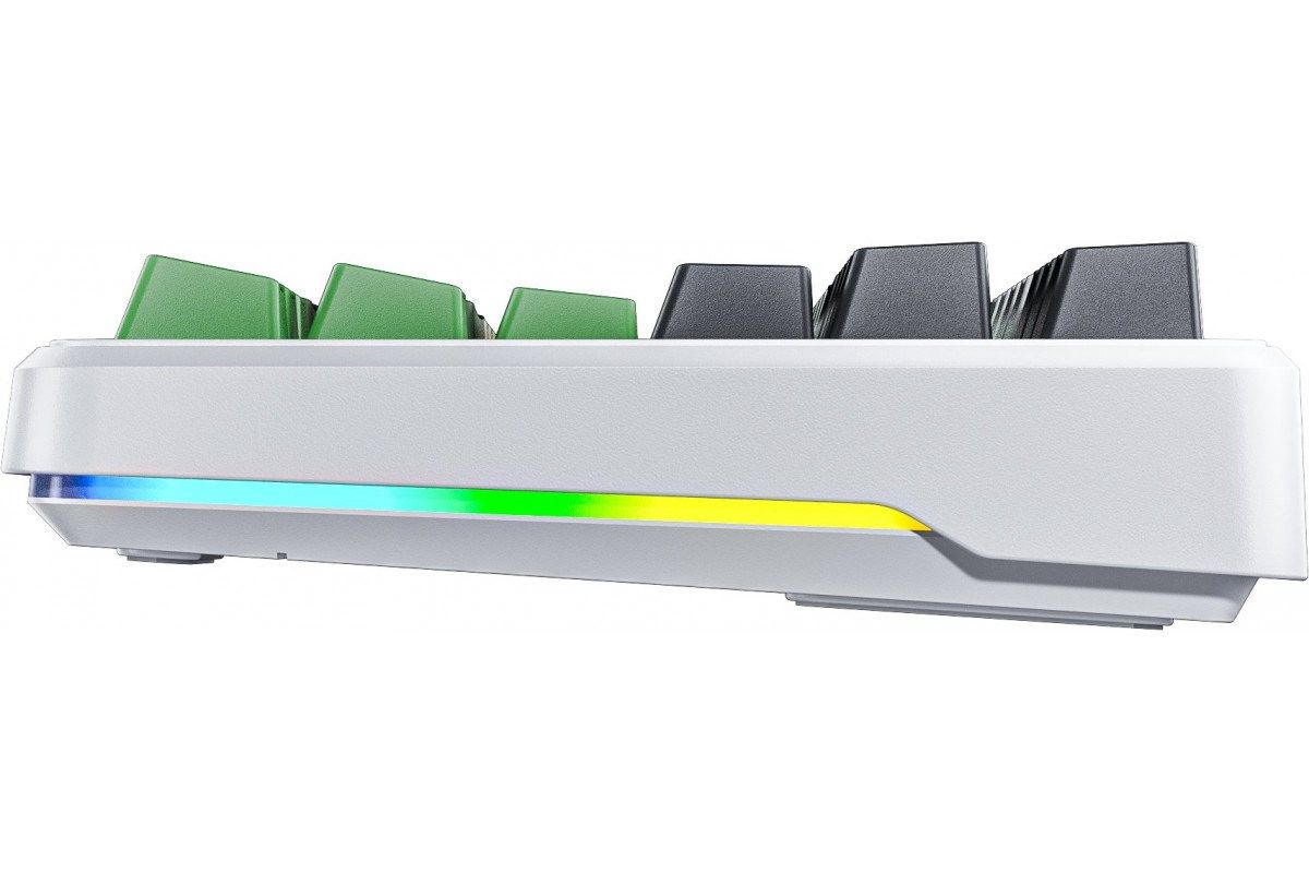 Aula F87 Gasket Gaming Wireless Bluetooth Mechanical Keyboard White/Black/Green US