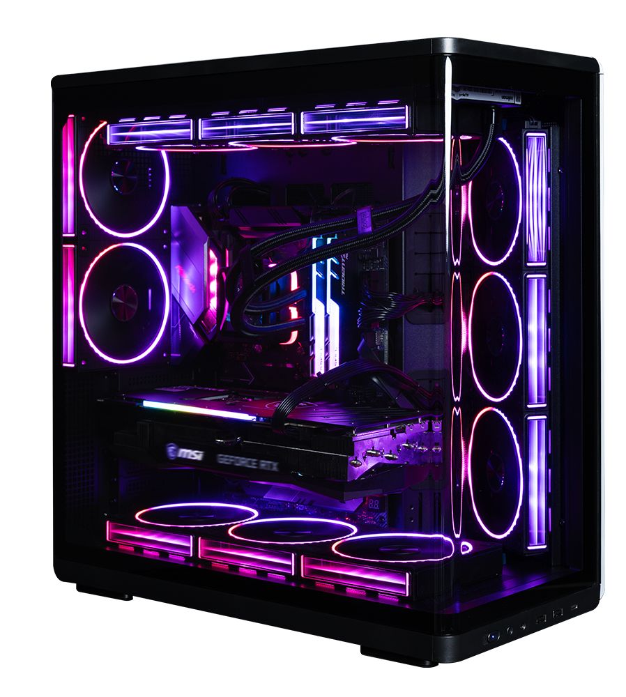 Zalman P60 Tempered Glass Black