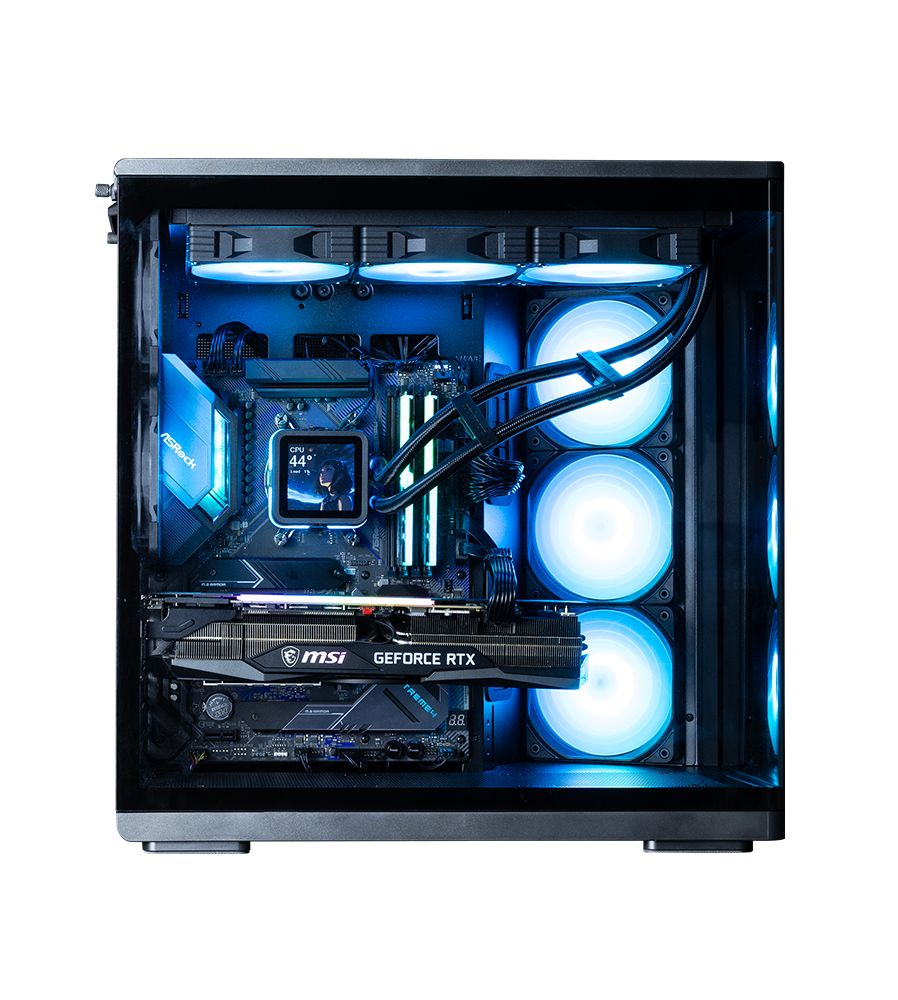 Zalman P60 Tempered Glass Black