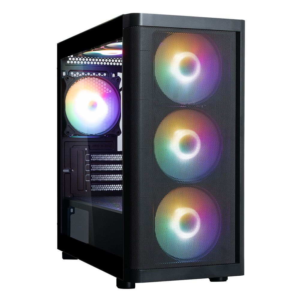 Zalman M4 SE Tempered Glass Black