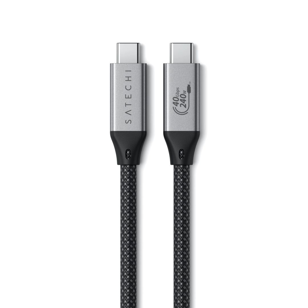 Satechi USB4 Pro Braided Cable 1,2m Black