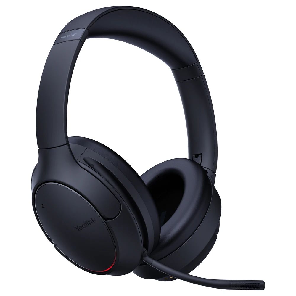 Yealink BH78 USB-C/A Wireless Bluetooth Headset with Stand Black