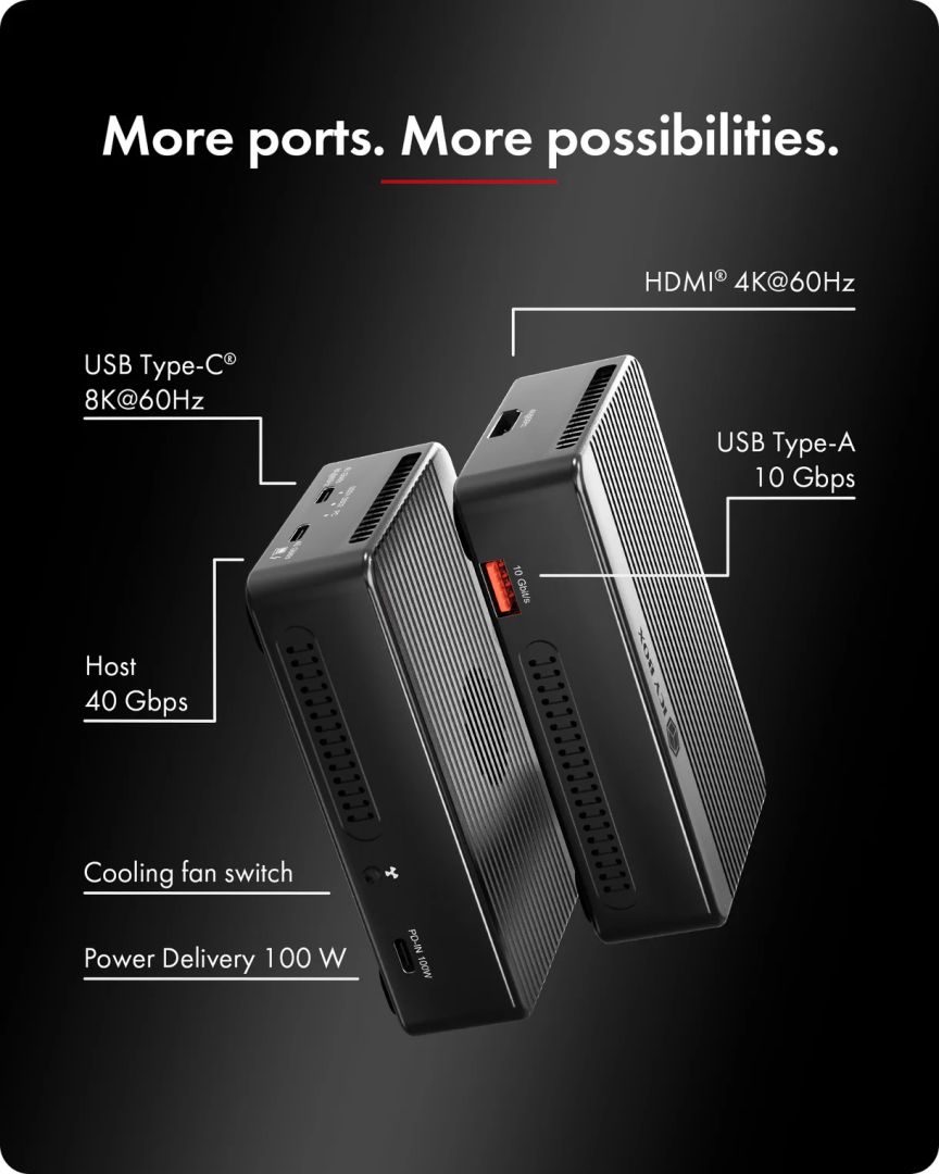 Raidsonic RAID & DockingStation for 2x M.2 NVMe SSD