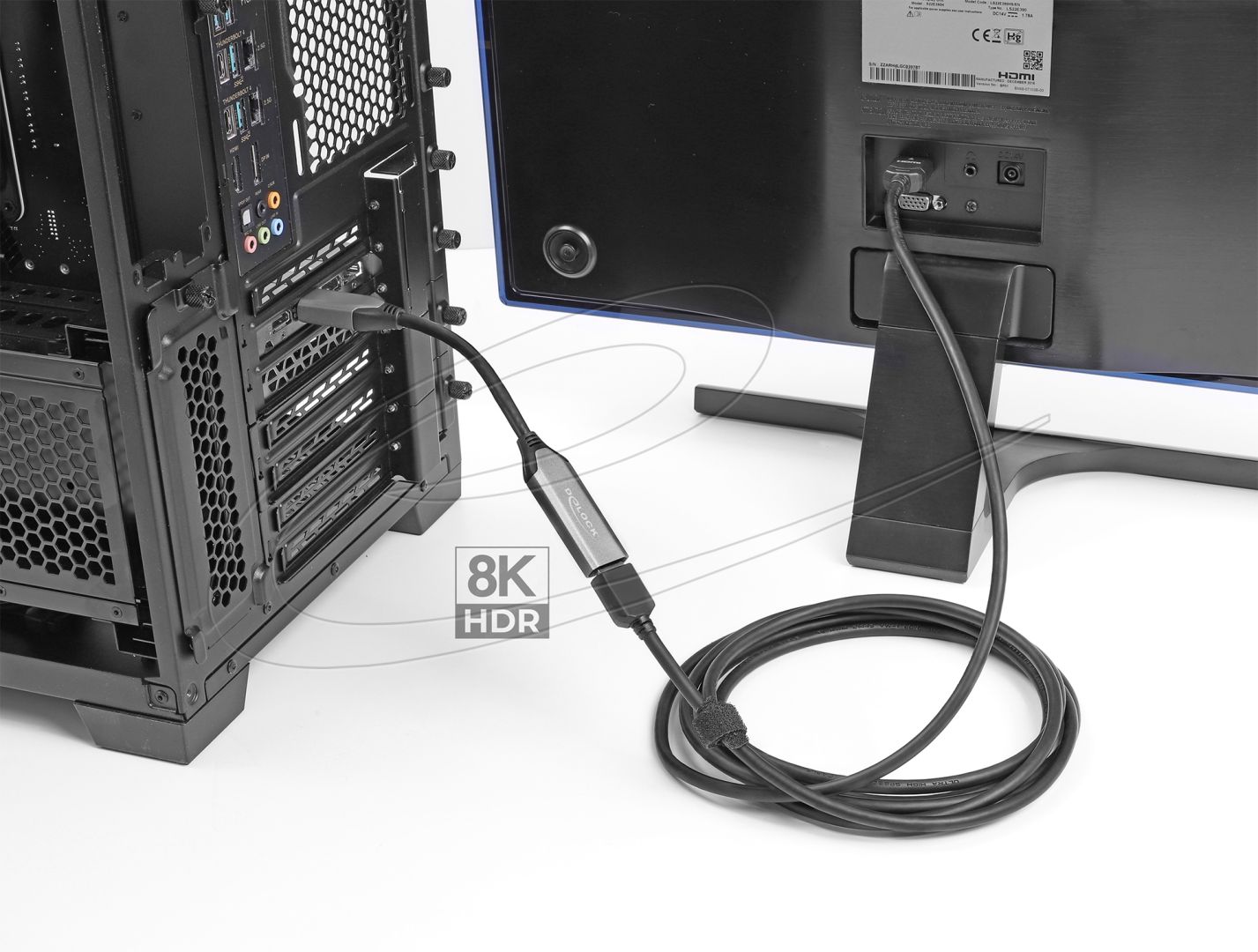 DeLock Active DisplayPort 1.4 to HDMI Adapter 8K with HDR function