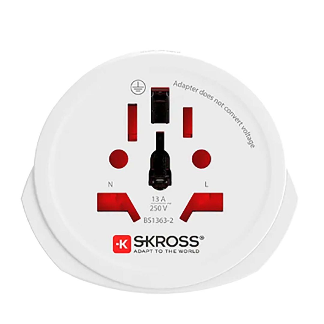 Nedis Travel adapter World to Europe for 2- and 3-pole devices from more than 220 destinations