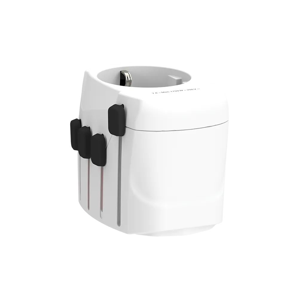 SKROSS World Travel utazóknak földelt Adapter White