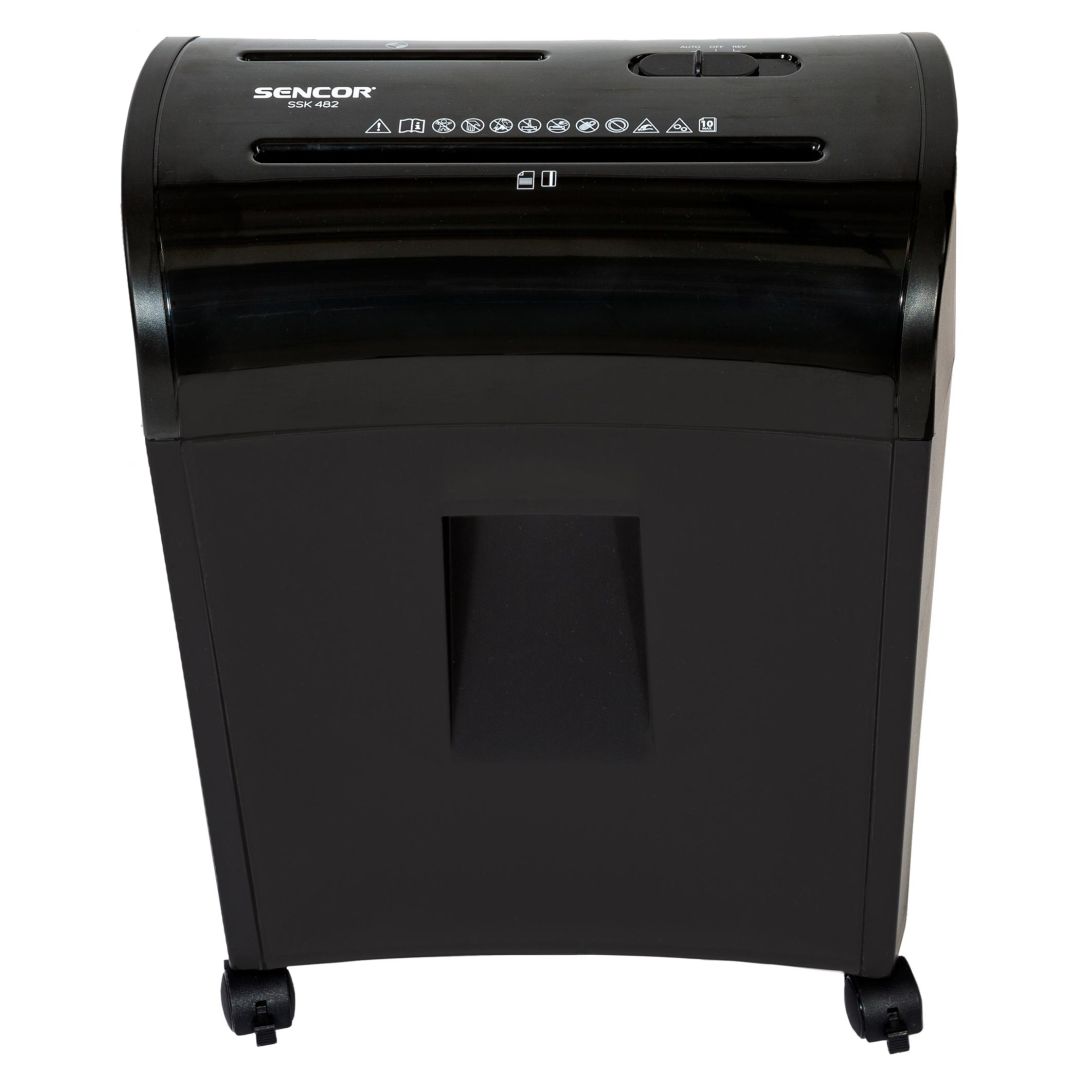 Sencor SSK 482 Iratmegsemmisítő Black