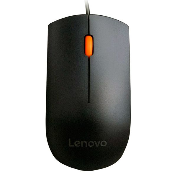 Lenovo 300 Wired USB Mouse Black