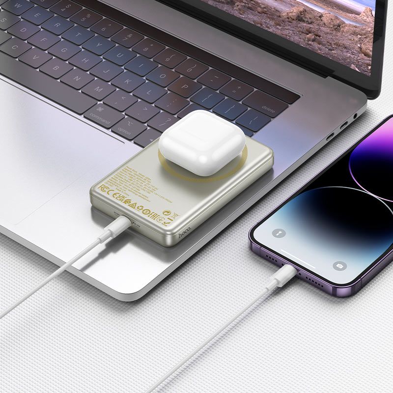 Hoco Q26A Joy 10000mAh PowerBank Titanium Gold