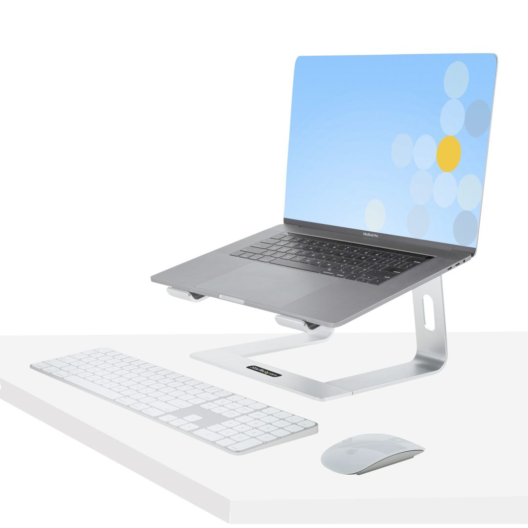 Startech Ergonomikus laptopállvány hordozható Silver
